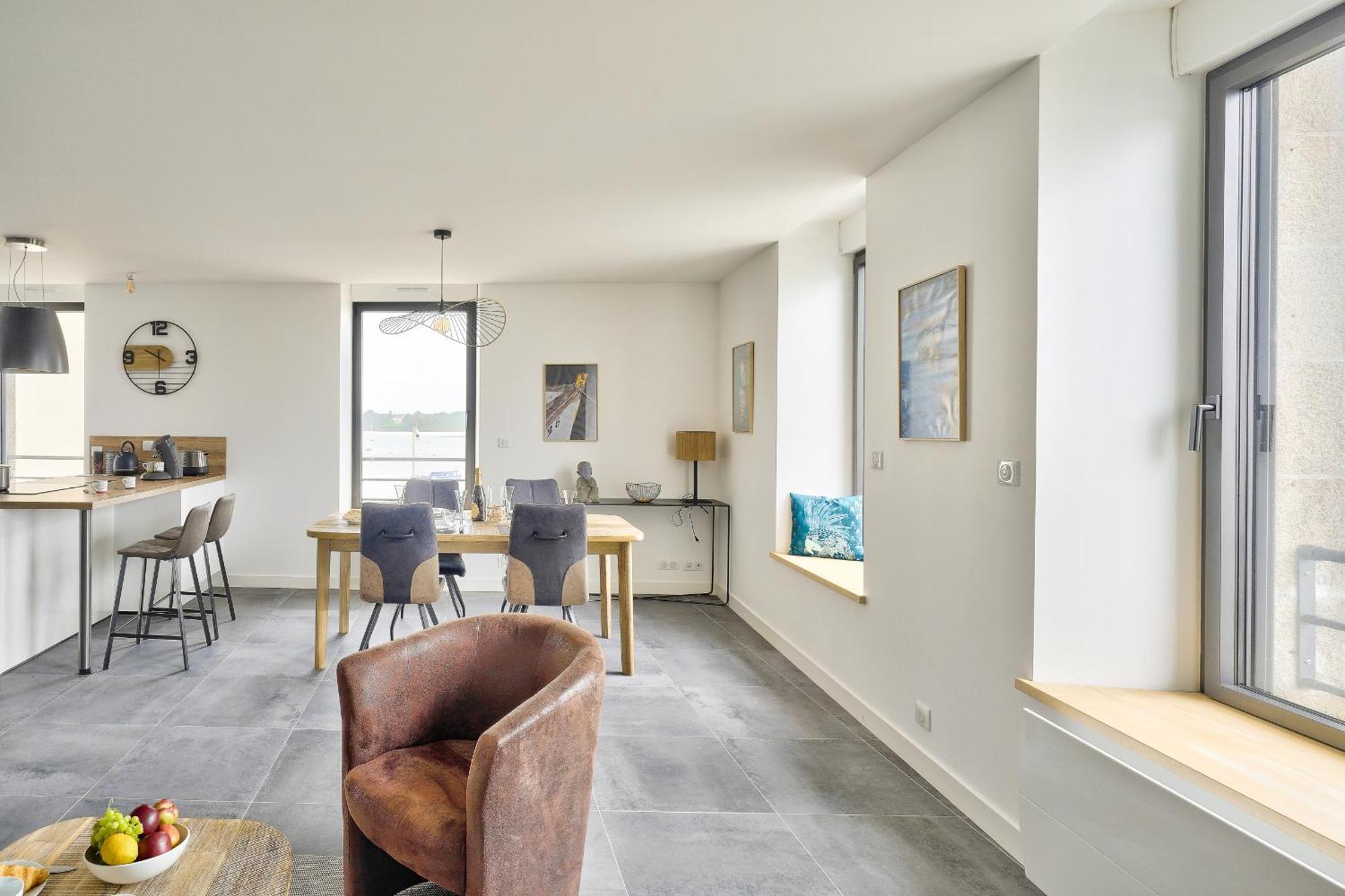 Appartement 4 Personnes Avec Vue Mer Île-Tudy Esterno foto